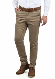 Christo Chino Hose Stoffhose Slim Fit Marco Fit, Größe:W30/34, Farbe:Beige