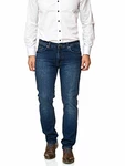 BARBONS Herren Jeans Regular-Fit Stretch Business Freizeit Hochwertige Jeans-Hose blau