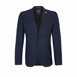 Herren 160.11.899.15.153 Anzugjacke, Blau Dark Blue, 48