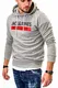 JACK & JONES Herren Hoodie Kapuzenpullover Sweatshirt (Medium, Light Grey Melange/Elements) JACK & JONES Herren Hoodie Kapuzenpullover Sweatshirt (Medium, Light Grey Melange/Elements)