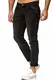 Red Bridge Herren Jeans Hose Regular-Fit Ripped TRBC Titan Schwarz W31 L34