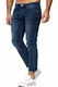 Red Bridge Herren Jeans Hose Regular-Fit Ripped TRBC Titan Dunkelblau W32 L32
