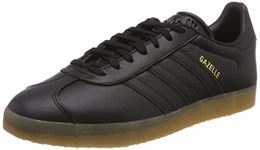 Herren GAZELLE Gymnastikschuhe, Schwarz (Core Black/Core Black/Gum 3), 43 1/3 EU(9UK)