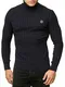 Red Bridge Herren Rollkragen Pullover Sweatshirt Strickpullover Navy M