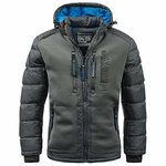 Geographical Norway Herren Winterjacke Beachwood/Briwood Dunkelgrau