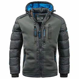 Herren Winterjacke Beachwood Darkgrey - M