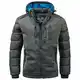 Geographical Norway Herren Winterjacke Beachwood Darkgrey - M