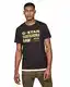G-STAR RAW Herren T-Shirt Graphic 8 Round Neck'''', Schwarz (Dk Black 6484), Medium
