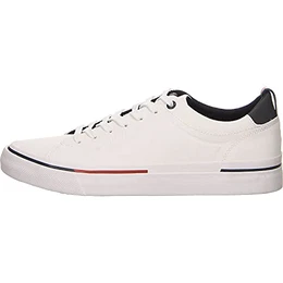 Herren Corporate Leather Sneaker, Weiß (White 100), 44 EU