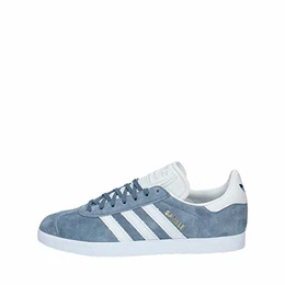 Herren Gazelle Gymnastikschuhe, Grau (Raw Steel S18/Crystal White/Ftwr White), 43 1/3 EU