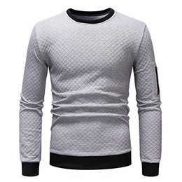 Veravant Herren Sweatshirt Pullover Mit Rundhalsausschnitt