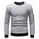 Veravant Herren Sweatshirt Pullover Mit Rundhalsausschnitt