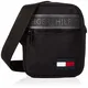 Tommy Hilfiger Herren Sport Mix Mini Reporter Geldbörse, Schwarz (Black), 1x1x1 cm