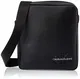 Calvin Klein Herren Smooth Monogram Flatpack Taschenorganizer, Schwarz (Black), 5x20.8x18 cm