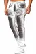 OneRedox Herren Jeans Denim Slim Fit Used Design Modell 5168 32