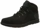 Timberland Herren Bradstreet Hiker Chukka Boots, Schwarz (Black Nubuck), 43 EU