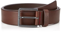 Herren Gürtel Gionio_Sz40, Braun (Dark Brown 202), 100
