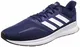 adidas Herren Runfalcon Laufschuhe, Blau (Dark Blue/Footwear White/Core Black 0), 43 1/3 EU