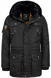 Herren Winterjacke Acrobate Black M