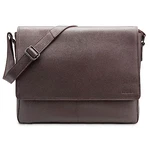 LEABAGS Messenger Bag Oxford Umhängetasche Schwarz