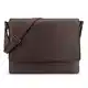 LEABAGS Messenger Bag, Oxford Echtleder Umhängetasche Herren Ständiger Begleiter, Leder Laptoptasche bis 15 Zoll Ausreichend Platz, Umhängetasche mit Schultergurt Begleiter Zur Arbeit
