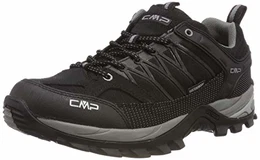 Herren Rigel Low Shoe WP Trekking-& Wanderhalbschuhe, Nero Grey, 43 EU