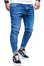 . Herren Stretch Jeans-Hose 80-1050 Blau W29/L32