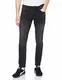 TOM TAILOR Denim Herren Culver Skinny Jeans, Schwarz (Used Dark Stone Blac(Black) 10250), W32/L32