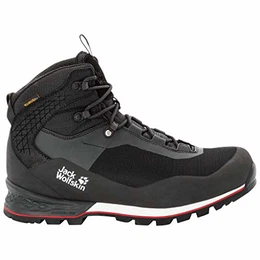 Herren Wilderness LITE Texapore MID M Trekking-& Wanderstiefel, Schwarz (Black/Red 6047), 43 EU
