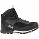 Jack Wolfskin Herren Wilderness LITE Texapore MID M Trekking-& Wanderstiefel, Schwarz (Black/Red 6047), 43 EU