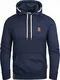 Grin&Bear Herren Kapuzenpullover mit Inside Out Hood String Navy, M, GEC484