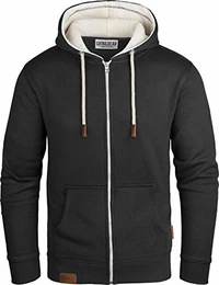 Herren Kapuzenjacke schwarz, M, GEC490