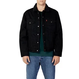 Herren Type 3 Sherpa Trucker Jeansjacke , Berk Sherpa Trucker, XXL