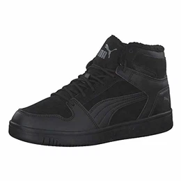 Unisex Adult Rebound Layup SD Fur Sneaker, Black-Castlerock, 43 EU