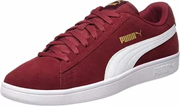 Unisex-Erwachsene Smash v2 Sneaker, Rot Rhubarb Team Gold White, 43 EU