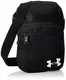 Under Armour Tech Graphic Short, atmungsaktive Sweatshorts für Männer, komfortable kurze Hose mit loser Passform Herren, Black / Graphite, XL