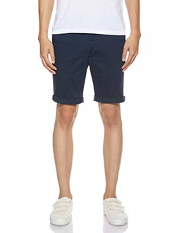 JACK & JONES Herren JJIENZO Chino Shorts WW 01 STS 12146178 Blau JACK & JONES Herren JJIENZO Chino Shorts WW 01 STS 12146178 Blau