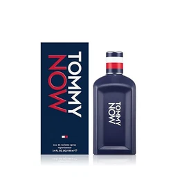 – TOMMY NOW Eau de Toilette 100 ml – Parfüm Herren – Holzig-würziger Duft – Zitrusnoten – Blauer Glasflakon