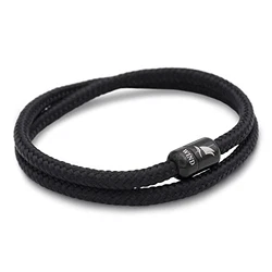 Wind Passion Paracord Armband (Surfer) Schwarz