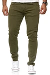 Red Bridge Herren Jeans Hose Slim-Fit Röhrenjeans Denim Colored Khaki
