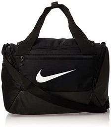 NK BRSLA XS DUFF - 9.0 (25L) Gym Bag, Black/Black/(White), MISC
