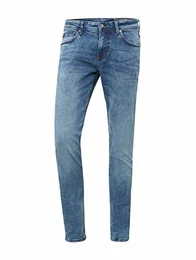 Herren Slim Piers Jeans, Light Stone Wash 10280, 32W / 32L