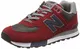 New Balance 574v2, Herren Niedrig, Rot (Red/Grey), 43 EU (9 UK)