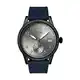 BOSS Analog Quarzuhr für Herren mit Blaues Lederarmband - 1513684