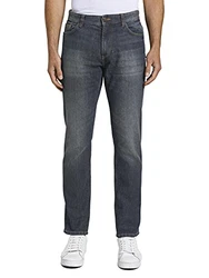 TOM TAILOR Herren Marvin Straight Jeans Mid Stone Wash Denim