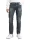 TOM TAILOR Herren Marvin Straight Jeans, 10281 - Mid Stone Wash Denim, 32/32