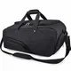 Sporttasche Herren Reisetasche mit Schuhfach Groß Gym Fitness Sport Tasche Handgepäck Weekender 45 Liter Trainingstasche Sporttasche für Männer und Frauen Schwarz