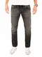 Yazubi Herren Jeans Edvin Slim - Jeans Hosen für Männer - Schwarze Vintage Denim Stretch Hose Jeanshose Regular, Grau (Phantom 194205), W31/L32