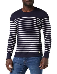 Herren Marinière Port-louis Héritage Homme Langarmshirt, Mehrfarbig (600 Navire/Blanc 600), M EU