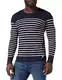 Armor Lux Herren Marinière  Port-louis  Héritage Homme Langarmshirt, Mehrfarbig (600 Navire/Blanc 600), M EU